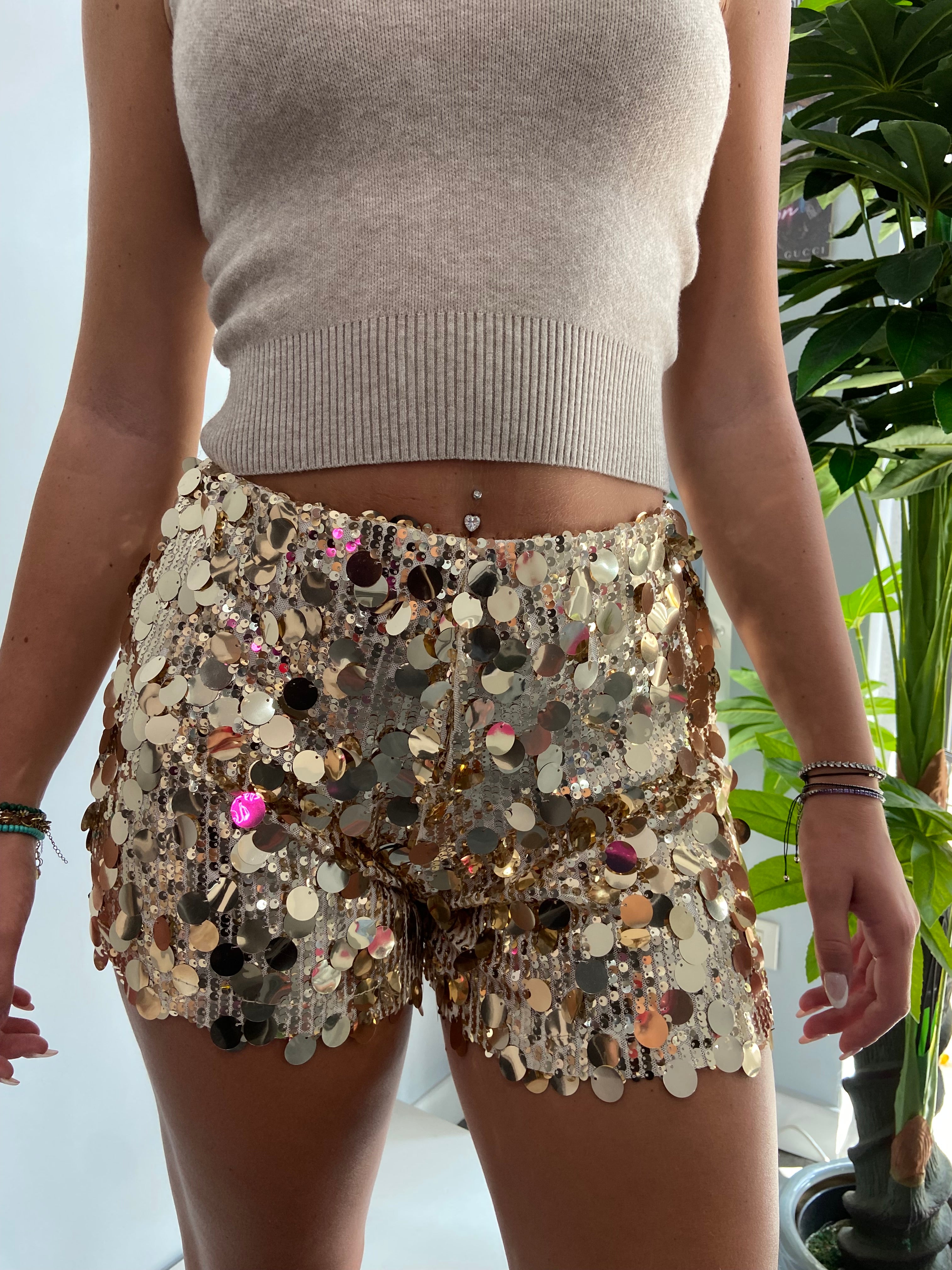 SHORT MAXI PAILLETTES